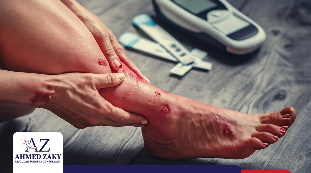 أسباب القدم السكري و اشكال الإصابة