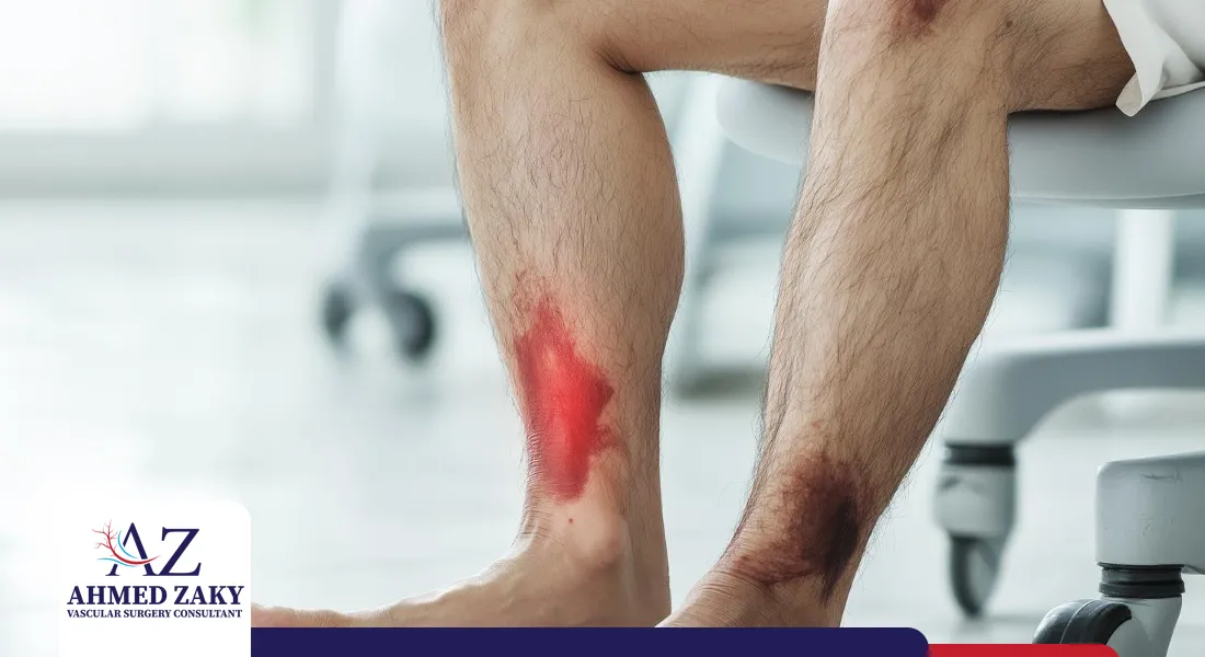 أسباب-قرحة-الساق-الوريدية أسباب قرحة الساق الوريدية